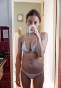 板野友美　水着　エロ